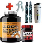 Scitec Nutrition 100% Casein Complex 2350g Pre-Workout 375g Bonus